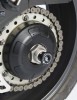Chrániče osy zadního kola, Triumph Sprint ST '05/Speed Triple '05/Daytona 955i, (T)595, černé